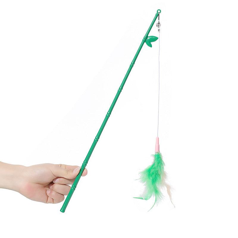 Plumeau interactif avec clochette ZenPaws™ – Jouet stimulant & durable pour chats