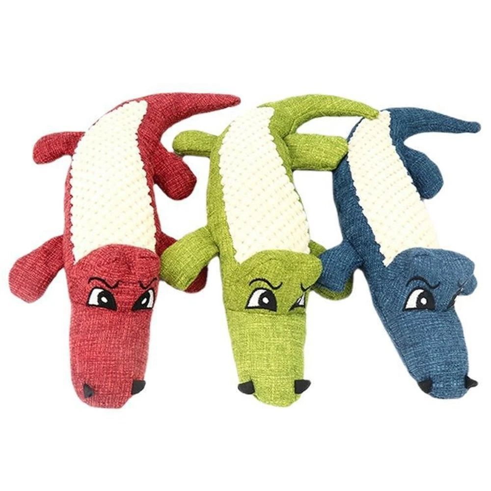 Jouet en peluche résistant ZenPaws™ – Jouet couineur et à mâcher pour chiens