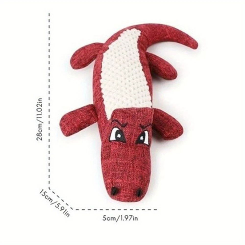 Jouet en peluche résistant ZenPaws™ – Jouet couineur et à mâcher pour chiens
