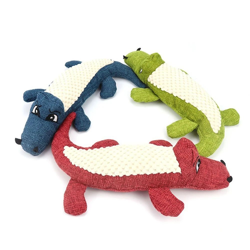 Jouet en peluche résistant ZenPaws™ – Jouet couineur et à mâcher pour chiens