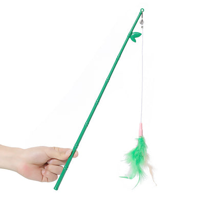 Plumeau interactif avec clochette ZenPaws™ – Jouet stimulant & durable pour chats