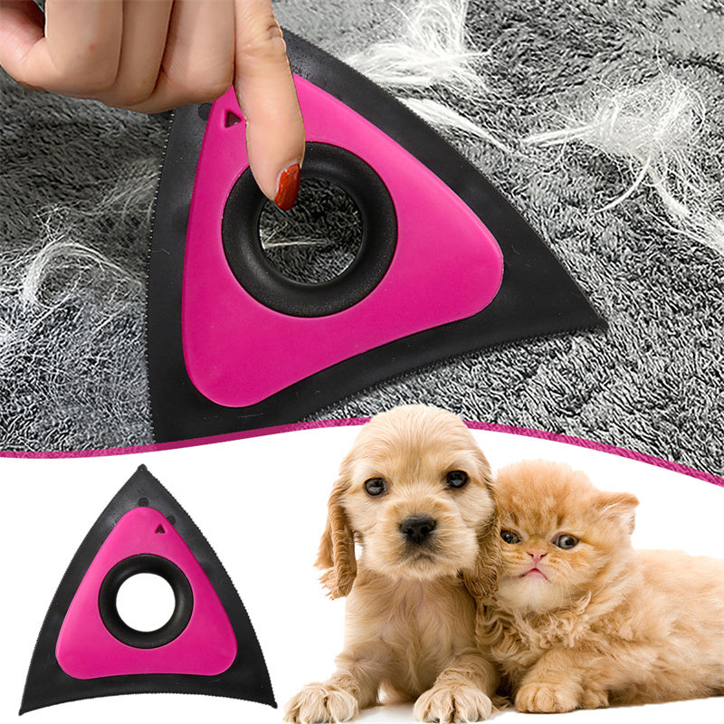 Nettoyeur de poils électrostatique ZenPaws™ – Brosse triangulaire anti-poils