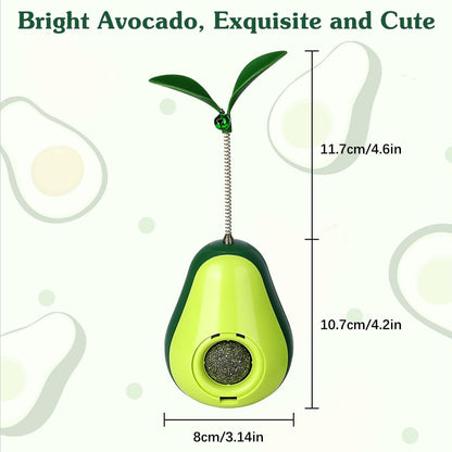 Jouet interactif pour chat ZenPaws™ – Distributeur de friandises en forme d’avocat