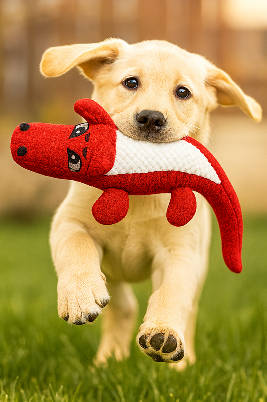 Jouet en peluche résistant ZenPaws™ – Jouet couineur et à mâcher pour chiens