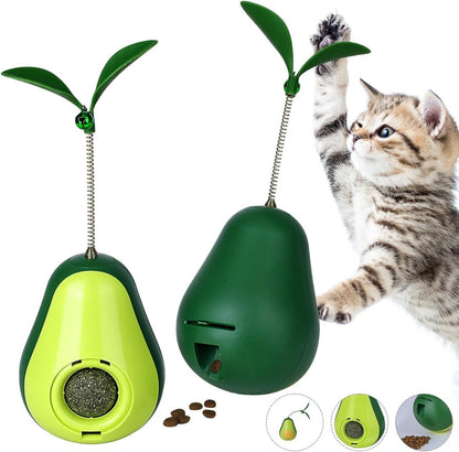 Jouet interactif pour chat ZenPaws™ – Distributeur de friandises en forme d’avocat